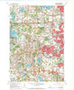 Hopkins Minnesota Historical topographic map, 1:24000 scale, 7.5 X 7.5 Minute, Year 1967