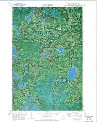 Horsehead Lake Minnesota Historical topographic map, 1:24000 scale, 7.5 X 7.5 Minute, Year 1971