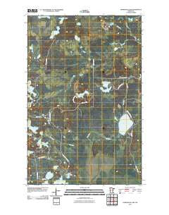 Horsehead Lake Minnesota Historical topographic map, 1:24000 scale, 7.5 X 7.5 Minute, Year 2010