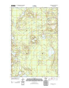 Horsehead Lake Minnesota Historical topographic map, 1:24000 scale, 7.5 X 7.5 Minute, Year 2013
