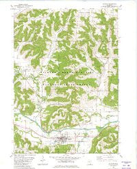 Houston Minnesota Historical topographic map, 1:24000 scale, 7.5 X 7.5 Minute, Year 1980