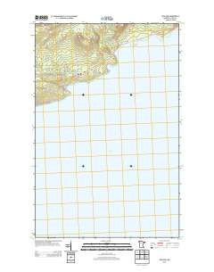 Hovland Minnesota Historical topographic map, 1:24000 scale, 7.5 X 7.5 Minute, Year 2013