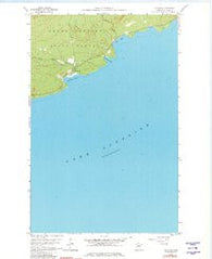 Hovland Minnesota Historical topographic map, 1:24000 scale, 7.5 X 7.5 Minute, Year 1960