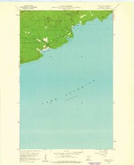Hovland Minnesota Historical topographic map, 1:24000 scale, 7.5 X 7.5 Minute, Year 1960