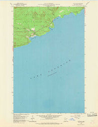 Hovland Minnesota Historical topographic map, 1:24000 scale, 7.5 X 7.5 Minute, Year 1960