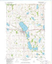 Howard Lake Minnesota Historical topographic map, 1:24000 scale, 7.5 X 7.5 Minute, Year 1982