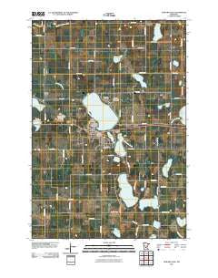 Howard Lake Minnesota Historical topographic map, 1:24000 scale, 7.5 X 7.5 Minute, Year 2010