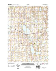 Howard Lake Minnesota Historical topographic map, 1:24000 scale, 7.5 X 7.5 Minute, Year 2013