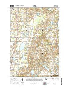 Hugo Minnesota Current topographic map, 1:24000 scale, 7.5 X 7.5 Minute, Year 2016