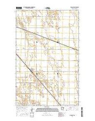 Humboldt Minnesota Current topographic map, 1:24000 scale, 7.5 X 7.5 Minute, Year 2016