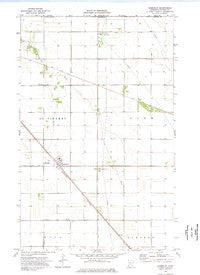 Humboldt Minnesota Historical topographic map, 1:24000 scale, 7.5 X 7.5 Minute, Year 1974