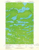 Hungry Jack Lake Minnesota Historical topographic map, 1:24000 scale, 7.5 X 7.5 Minute, Year 1959