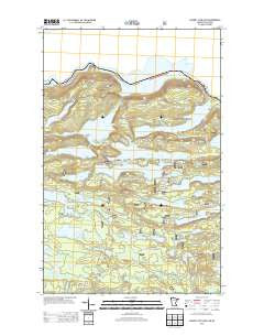 Hungry Jack Lake Minnesota Historical topographic map, 1:24000 scale, 7.5 X 7.5 Minute, Year 2013