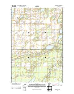 Huntersville Minnesota Historical topographic map, 1:24000 scale, 7.5 X 7.5 Minute, Year 2013