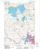 Hutchinson West Minnesota Historical topographic map, 1:24000 scale, 7.5 X 7.5 Minute, Year 1982