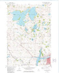 Hutchinson West Minnesota Historical topographic map, 1:24000 scale, 7.5 X 7.5 Minute, Year 1982