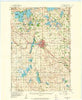 Hutchinson Minnesota Historical topographic map, 1:62500 scale, 15 X 15 Minute, Year 1958