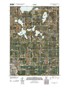 Hutchinson East Minnesota Historical topographic map, 1:24000 scale, 7.5 X 7.5 Minute, Year 2010