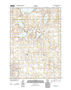 Hutchinson East Minnesota Historical topographic map, 1:24000 scale, 7.5 X 7.5 Minute, Year 2013