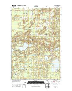 Idington Minnesota Historical topographic map, 1:24000 scale, 7.5 X 7.5 Minute, Year 2013