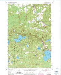 Idington Minnesota Historical topographic map, 1:24000 scale, 7.5 X 7.5 Minute, Year 1952