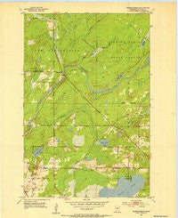 Independence Minnesota Historical topographic map, 1:24000 scale, 7.5 X 7.5 Minute, Year 1953