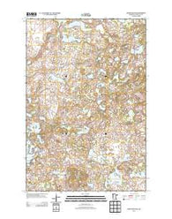 Inspiration Peak Minnesota Historical topographic map, 1:24000 scale, 7.5 X 7.5 Minute, Year 2013