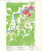 International Falls Minnesota Historical topographic map, 1:24000 scale, 7.5 X 7.5 Minute, Year 1969