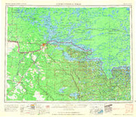 International Falls Minnesota Historical topographic map, 1:250000 scale, 1 X 2 Degree, Year 1958