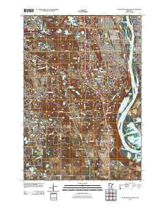 Inver Grove Heights Minnesota Historical topographic map, 1:24000 scale, 7.5 X 7.5 Minute, Year 2010