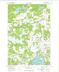 Iron Hub Minnesota Historical topographic map, 1:24000 scale, 7.5 X 7.5 Minute, Year 1973