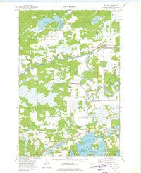 Iron Hub Minnesota Historical topographic map, 1:24000 scale, 7.5 X 7.5 Minute, Year 1973