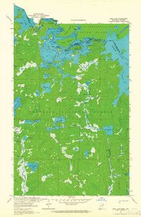Iron Lake Minnesota Historical topographic map, 1:24000 scale, 7.5 X 7.5 Minute, Year 1963
