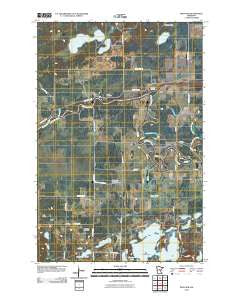 Iron Hub Minnesota Historical topographic map, 1:24000 scale, 7.5 X 7.5 Minute, Year 2010
