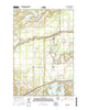 Iron Hub Minnesota Current topographic map, 1:24000 scale, 7.5 X 7.5 Minute, Year 2016