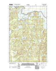 Iron Lake Minnesota Historical topographic map, 1:24000 scale, 7.5 X 7.5 Minute, Year 2013