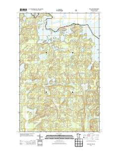 Iron Lake Minnesota Historical topographic map, 1:24000 scale, 7.5 X 7.5 Minute, Year 2013