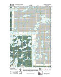 Iron Lake OE N Minnesota Historical topographic map, 1:24000 scale, 7.5 X 7.5 Minute, Year 2011