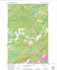 Isaac Lake Minnesota Historical topographic map, 1:24000 scale, 7.5 X 7.5 Minute, Year 1949