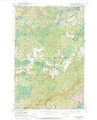 Isaac Lake Minnesota Historical topographic map, 1:24000 scale, 7.5 X 7.5 Minute, Year 1949