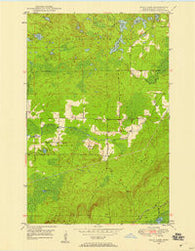 Isaac Lake Minnesota Historical topographic map, 1:24000 scale, 7.5 X 7.5 Minute, Year 1949