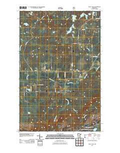 Isaac Lake Minnesota Historical topographic map, 1:24000 scale, 7.5 X 7.5 Minute, Year 2011