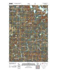 Isabella Minnesota Historical topographic map, 1:24000 scale, 7.5 X 7.5 Minute, Year 2011