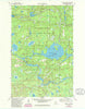 Isabella Lake Minnesota Historical topographic map, 1:24000 scale, 7.5 X 7.5 Minute, Year 1981