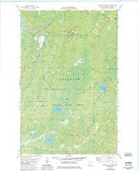 Isabella Station Minnesota Historical topographic map, 1:24000 scale, 7.5 X 7.5 Minute, Year 1982