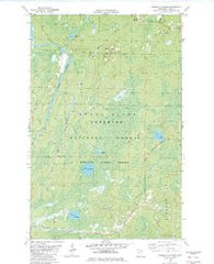 Isabella Station Minnesota Historical topographic map, 1:24000 scale, 7.5 X 7.5 Minute, Year 1982