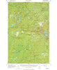 Isabella Minnesota Historical topographic map, 1:62500 scale, 15 X 15 Minute, Year 1955