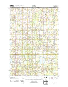 Isanti Minnesota Historical topographic map, 1:24000 scale, 7.5 X 7.5 Minute, Year 2013