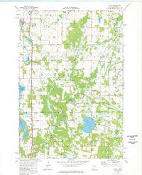 Isanti Minnesota Historical topographic map, 1:24000 scale, 7.5 X 7.5 Minute, Year 1974