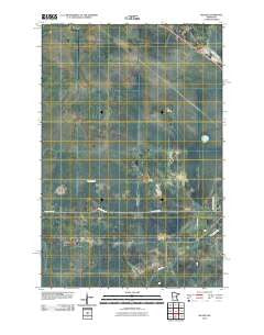 Island Minnesota Historical topographic map, 1:24000 scale, 7.5 X 7.5 Minute, Year 2010
